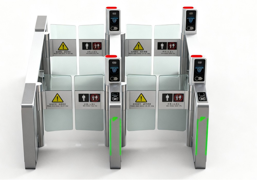 Jaka jest charakterystyka bramek obrotowych z podwójną bramą na lotnisku?