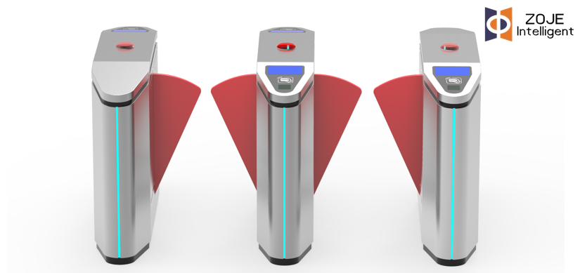 Jakie funkcje bezpieczeństwa mają bramki obrotowe Metro Flap?