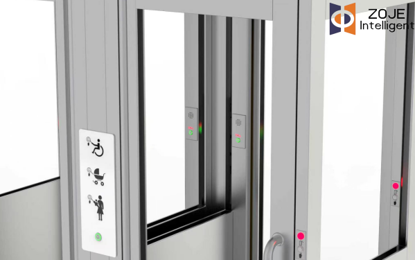 AB glass full height turnstile